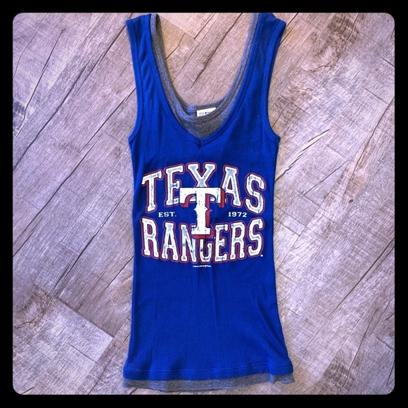 Genuine Merchandise Tops - Texas Rangers Baseball Tank